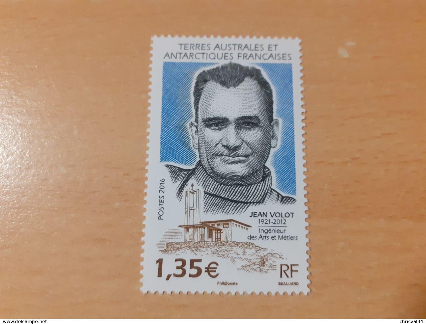 TIMBRE    TAAF     N  763      ANNÉE  2016    NEUF  LUXE** - Unused Stamps