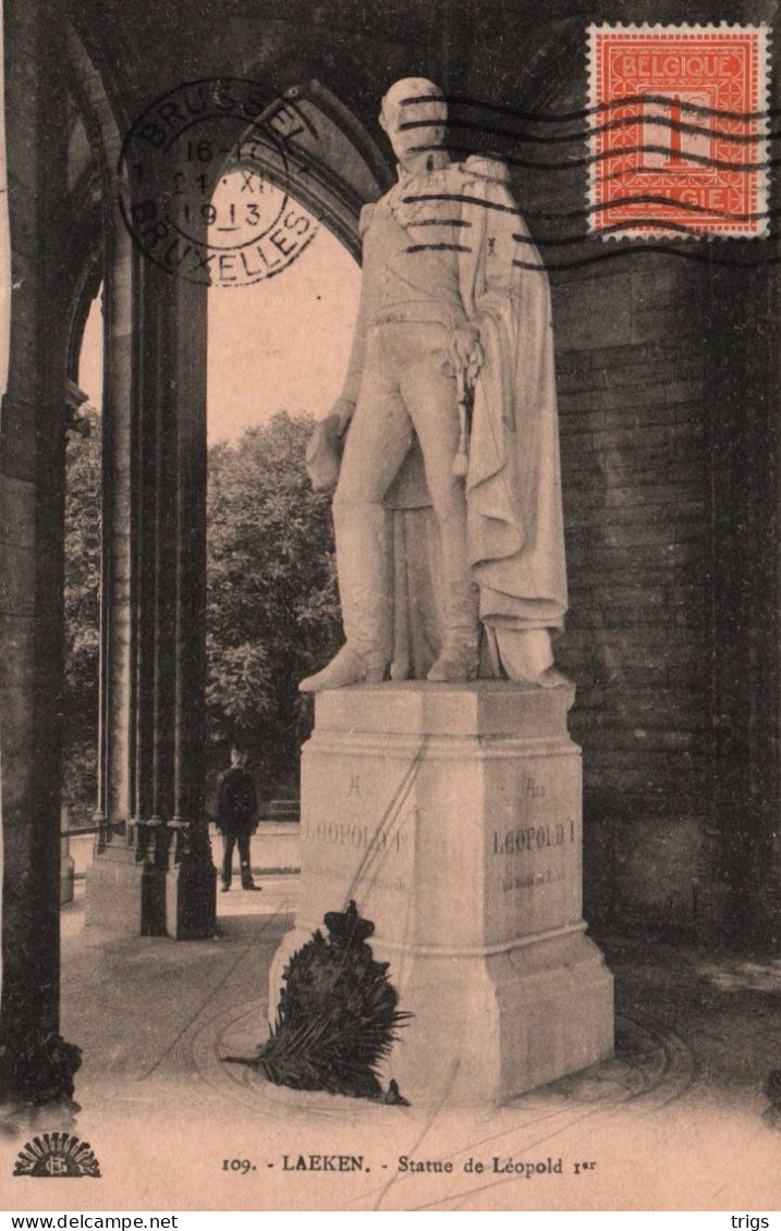 Laeken - Statue De Léopold Ier - Laeken