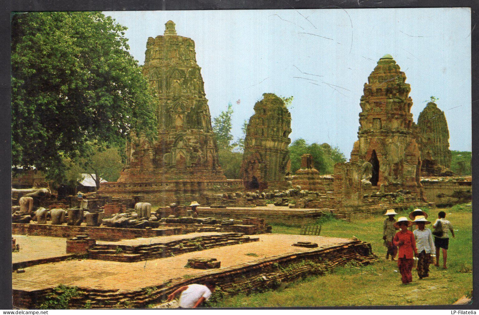 Thailand - Ayudhaya - Ruins Of Phra Mahathat - Tailandia