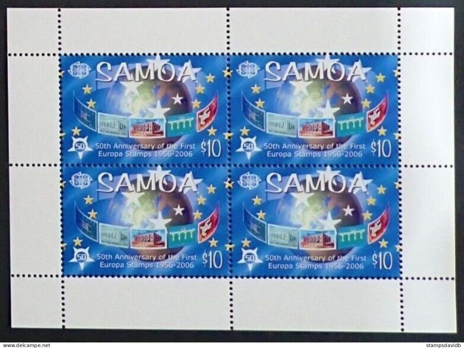 2005 Samoa 1023KL 50 Years Of The Europa Cept 32,00 € - 2005