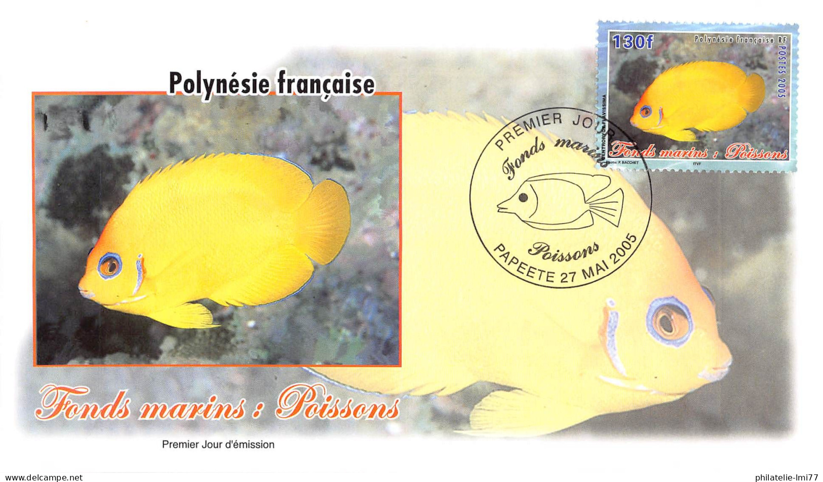 FDC - Les Poissons (4 Env.), Oblit 27/5/05 - FDC