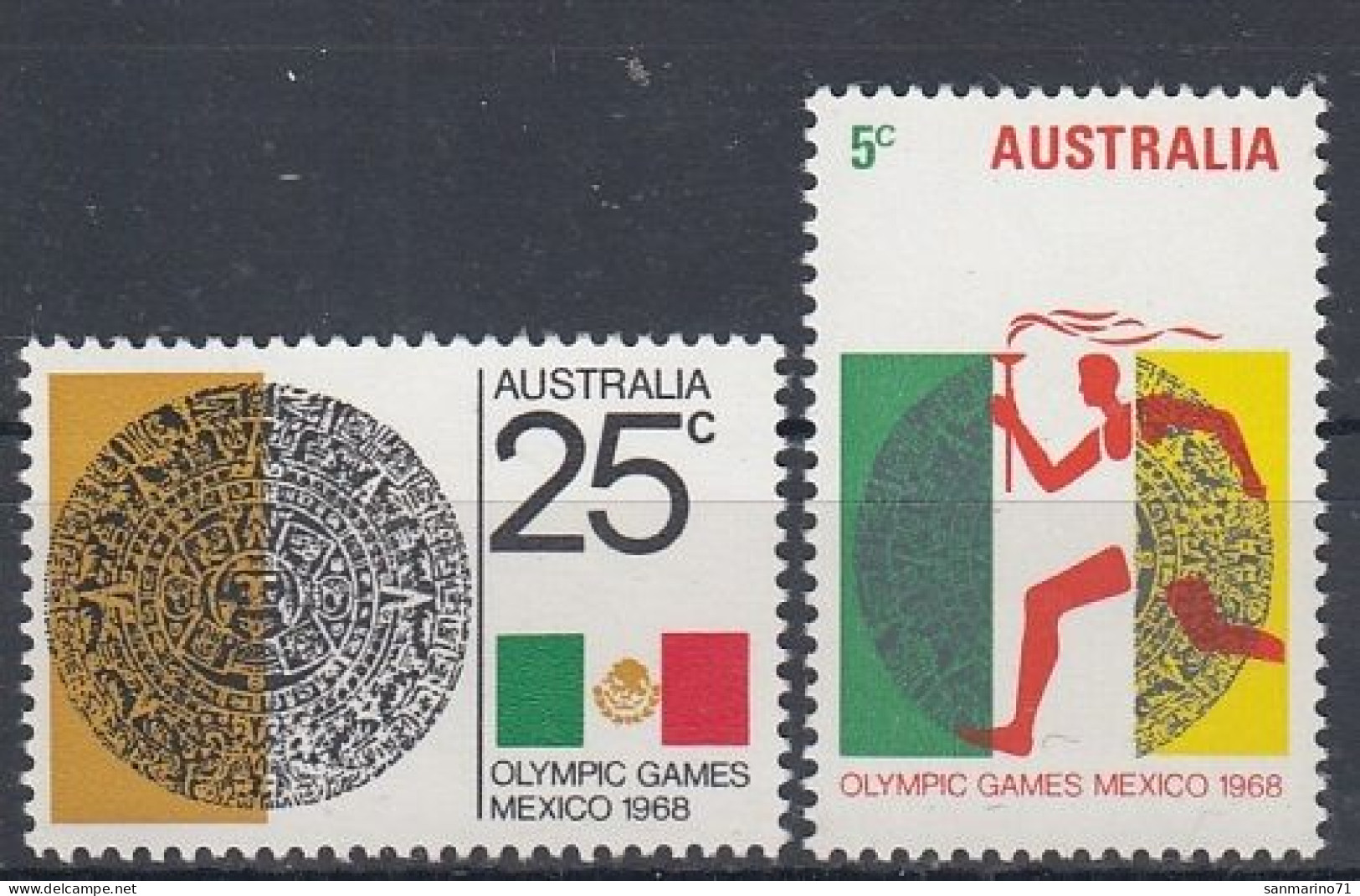 AUSTRALIA 406-407,unused (**) - Mint Stamps