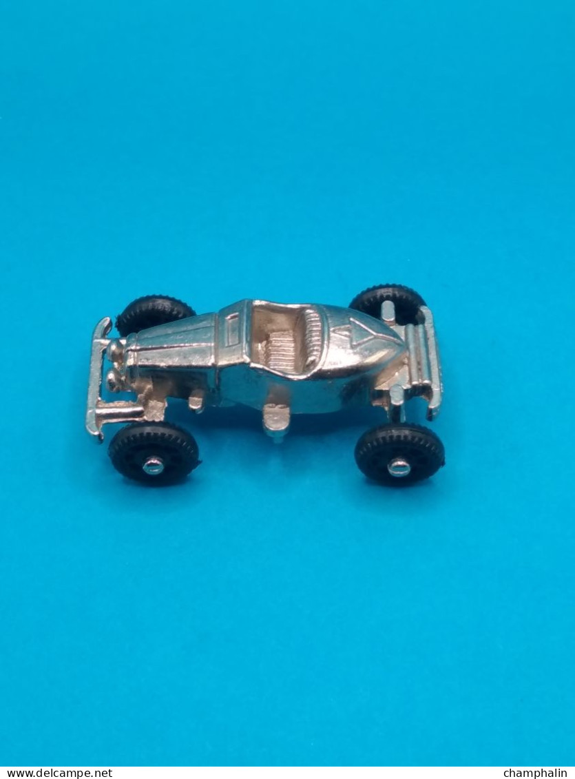 Figurine En Métal Kinder - Mercedes 1928 - Finition Acier - Sans Les Marche-pieds - Figurillas En Metal