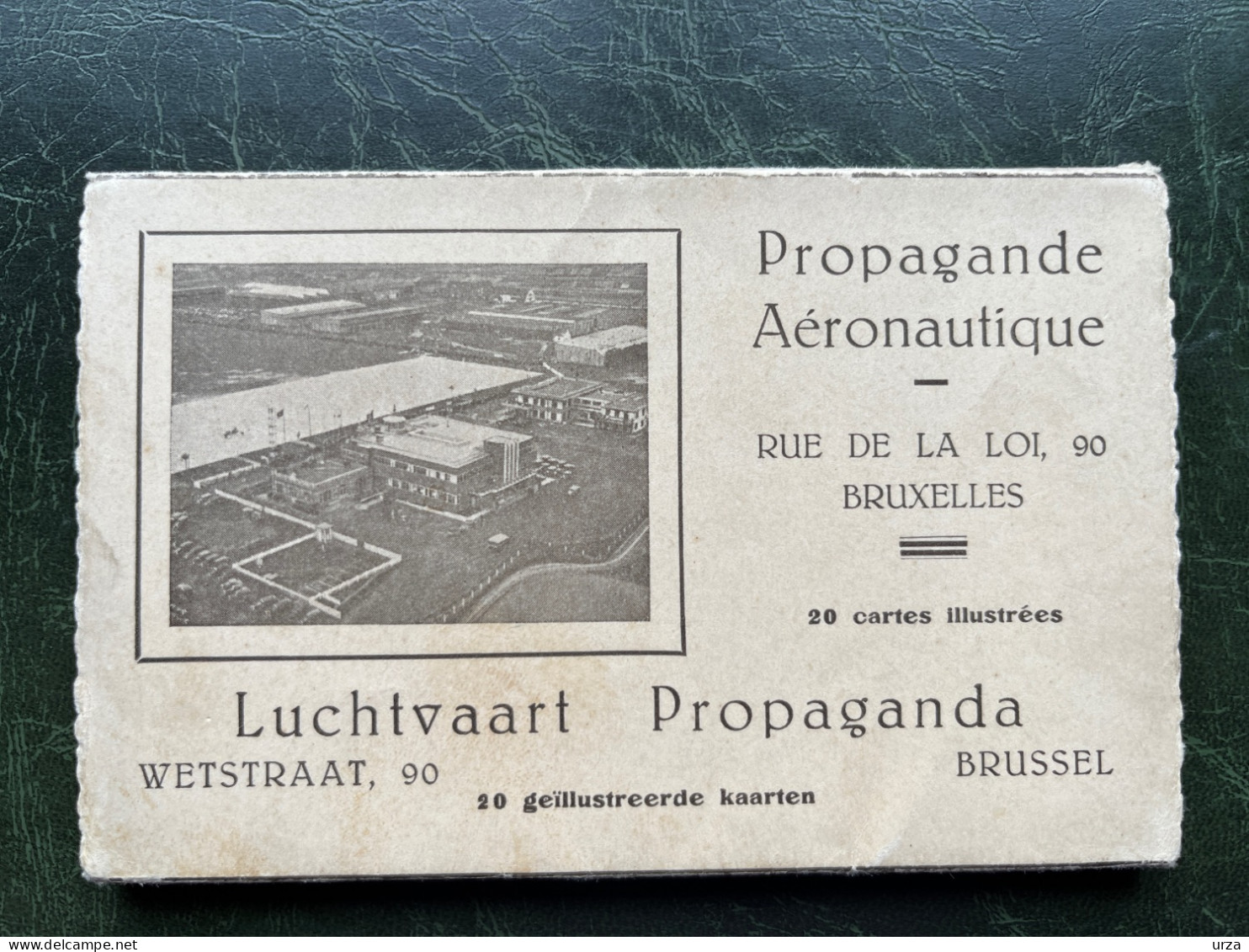 SABENA@rare Pochette Propagande Aéronautique@+ Collection De Cartes. - Colecciones Y Lotes