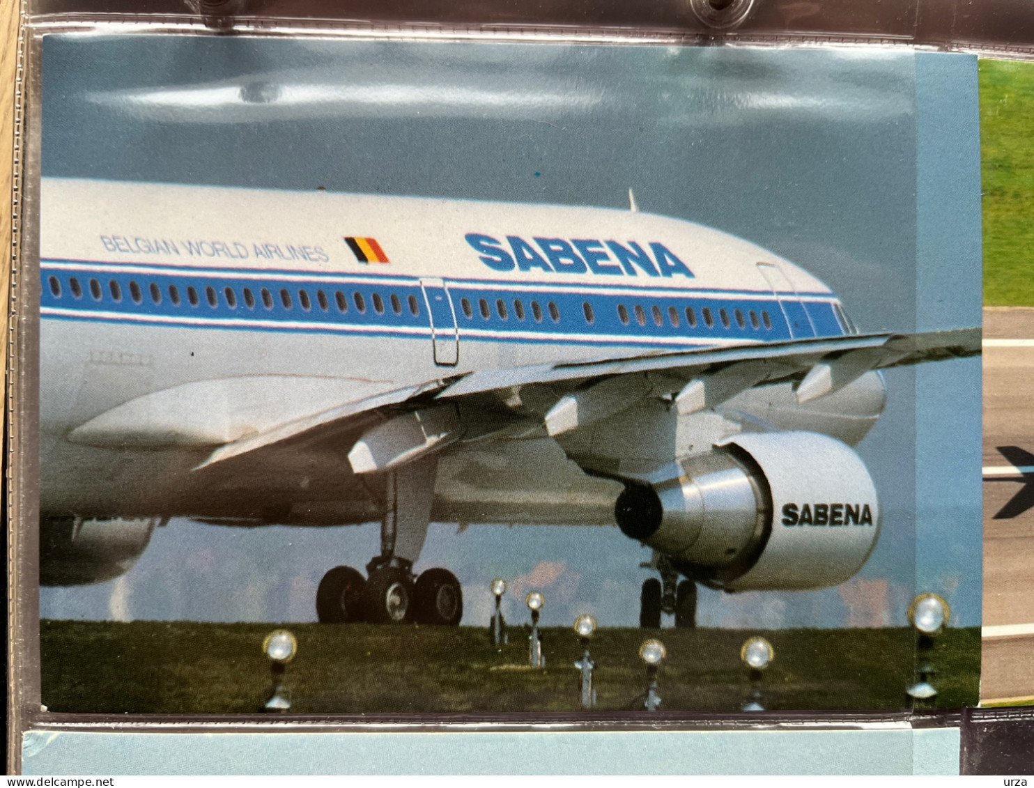 SABENA@rare pochette propagande aéronautique@+ collection de cartes.