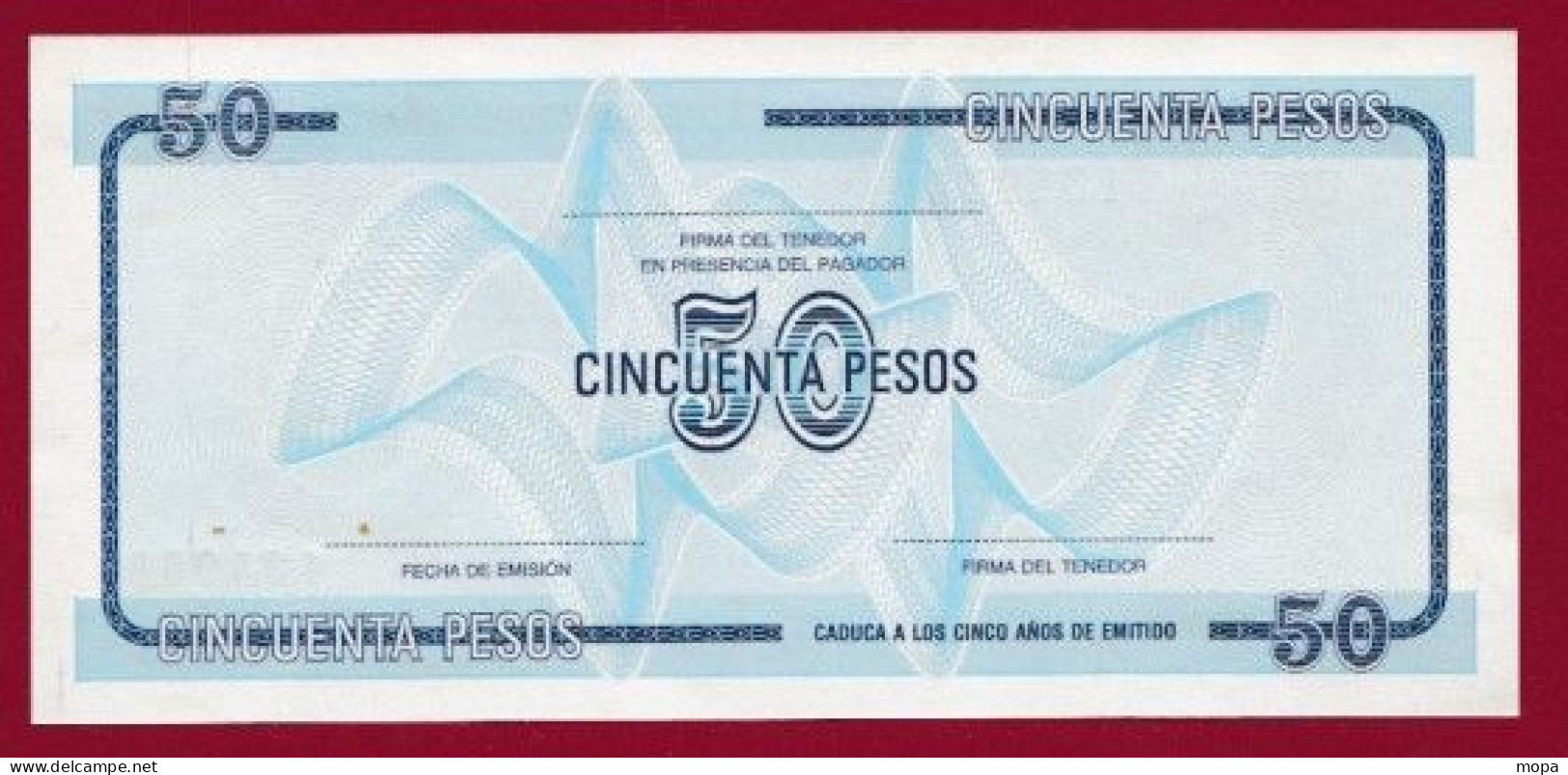 Cuba--50 Pesos ---1985-  (C)----UNC---(450) - Cuba