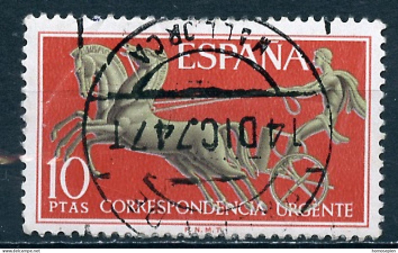 Espagne - Spain - Spanien Exprès 1971 Y&T N°EX36 - Michel N°EM1936 (o) - 10p Char Romain - Eilbriefmarken