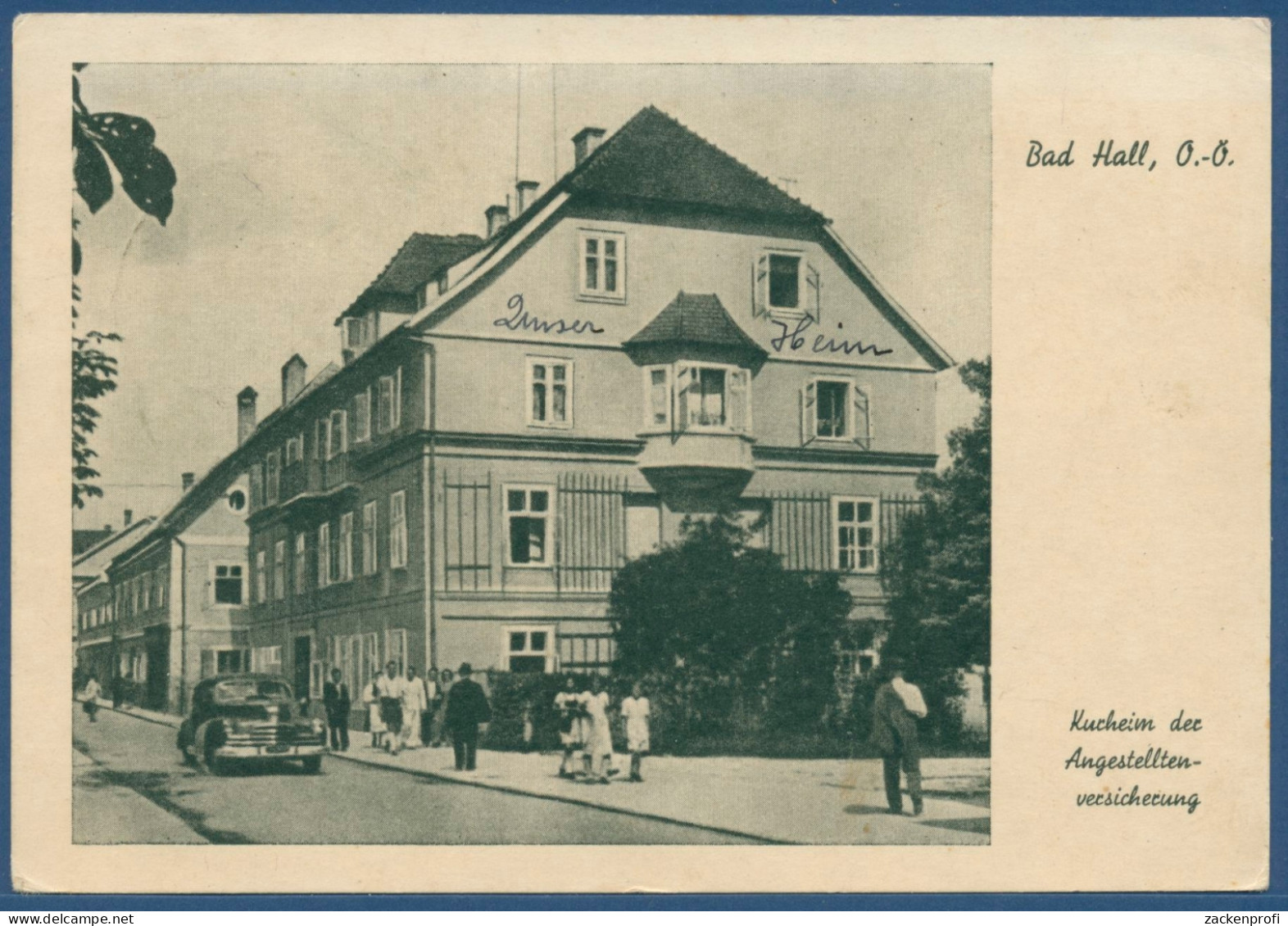 Bad Hall Kurheim Der Angestellten-Versicherung, Gelaufen 1948 (AK2593) - Bad Hall