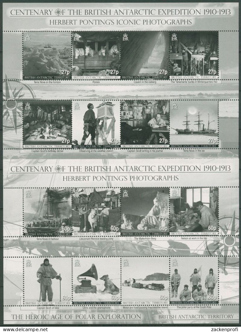 Britische Antarktis 2010 Antarktisexpedition 529/44 K Postfrisch (C40586) - Unused Stamps