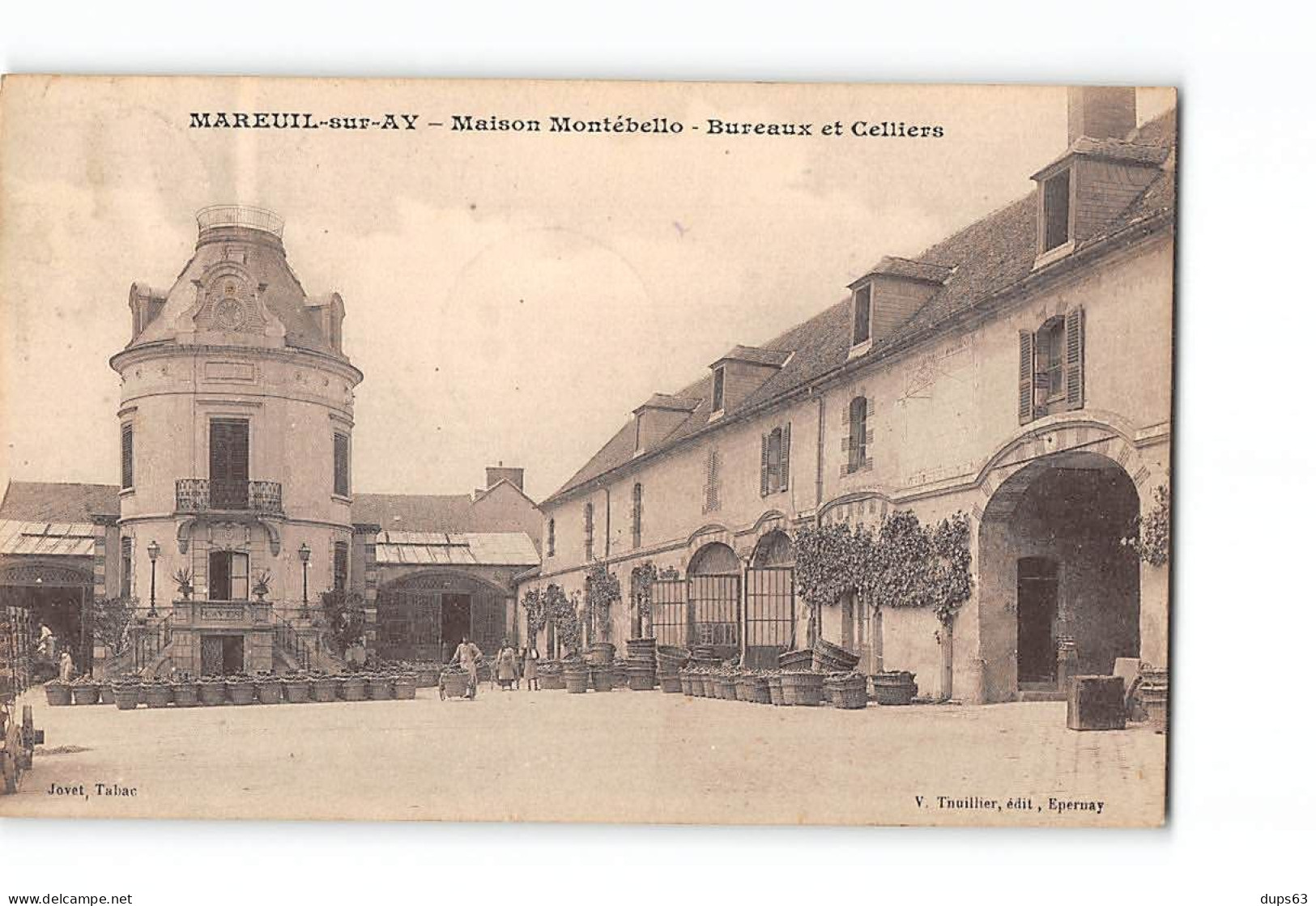 MAREUIL SUR AY - Maison Montébello - Bureaux Et Celliers - Très Bon état - Mareuil-sur-Ay