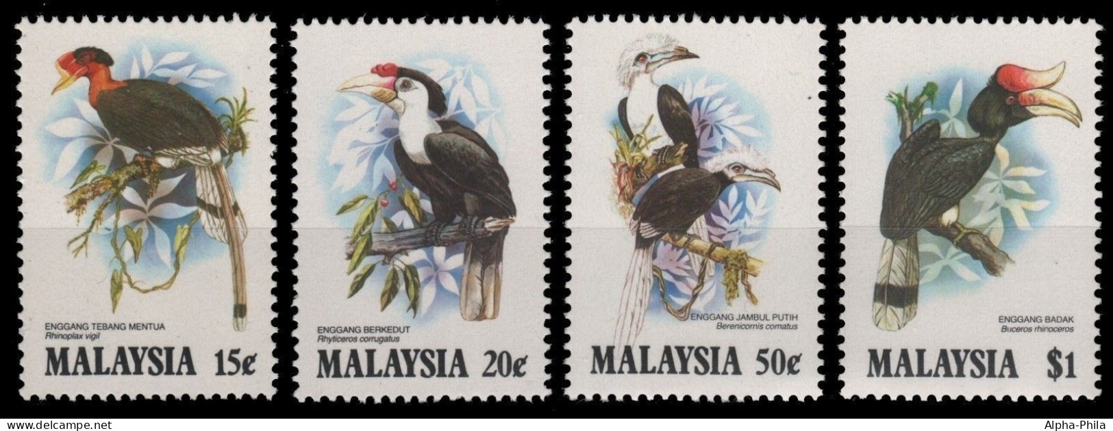 Malaysia 1983 - Mi-Nr. 269-272 ** - MNH - Vögel / Birds - Malaysia (1964-...)
