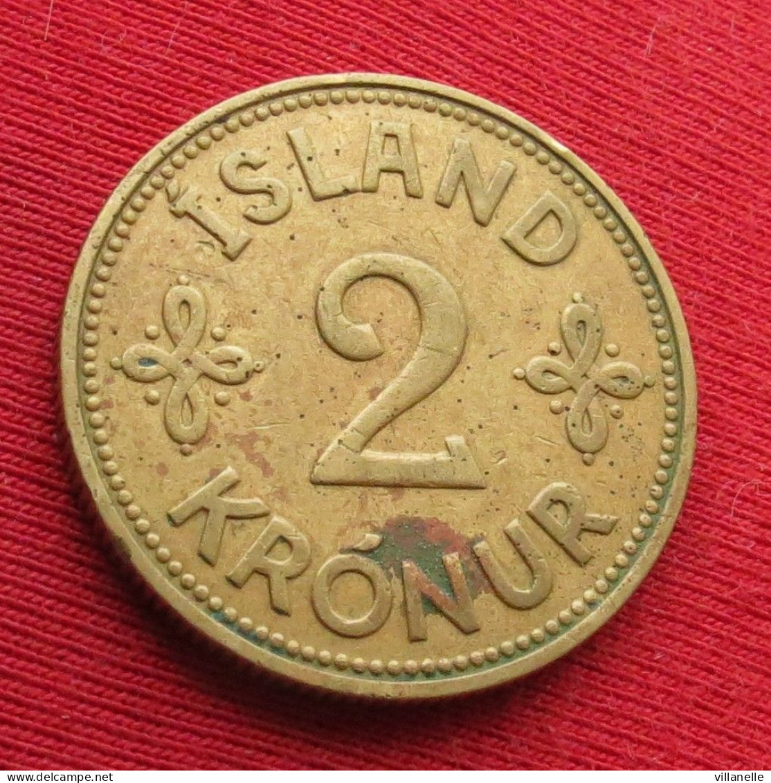 Iceland 2 Kronur 1940 Islandia Islande Island Ijsland W ºº - Islanda