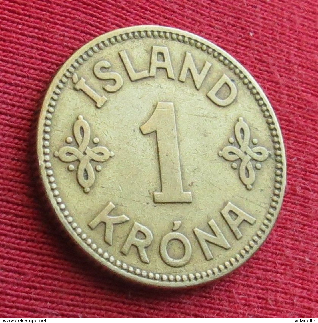 Iceland 1 Kronur 1925 Islandia Islande Island Ijsland W ºº - Islande