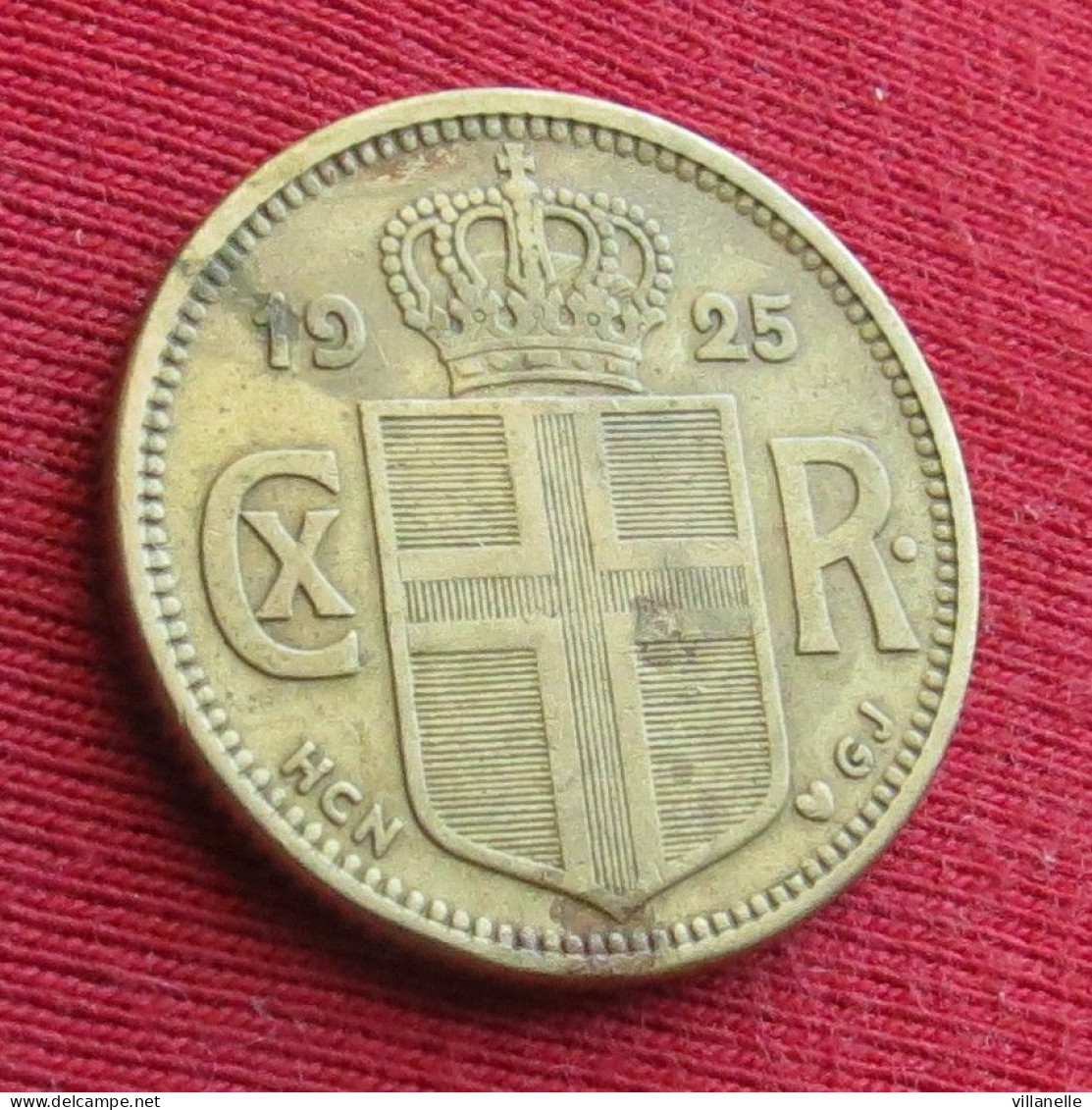 Iceland 1 Kronur 1925 Islandia Islande Island Ijsland W ºº - Island