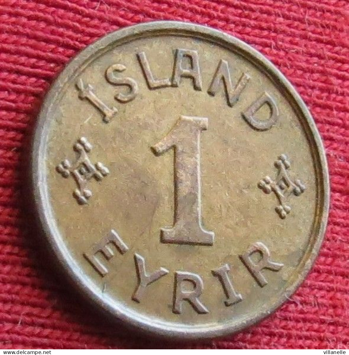 Iceland 1 Eyrir 1931 Islandia Islande Island Ijsland W ºº - IJsland