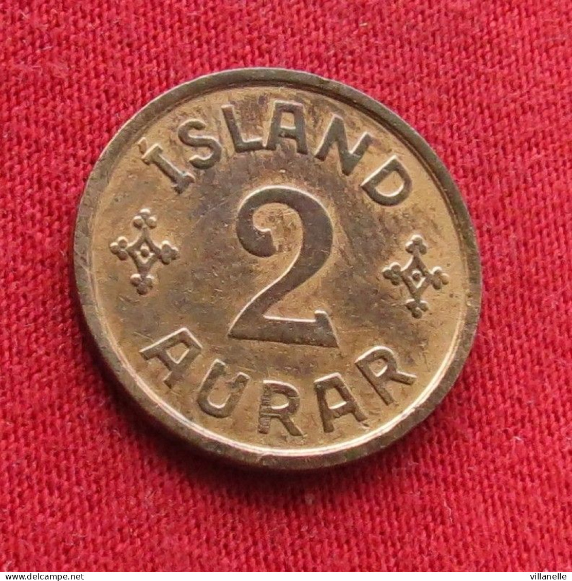 Iceland 2 Aurar 1926 Islandia Islande Island Ijsland W ºº - IJsland