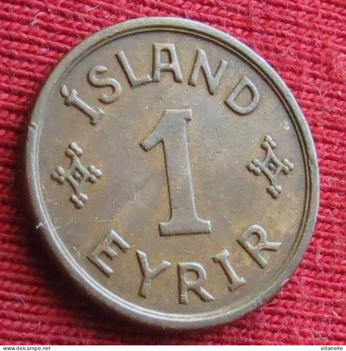 Iceland 1 Eyrir 1939 Islandia Islande Island Ijsland W ºº - IJsland