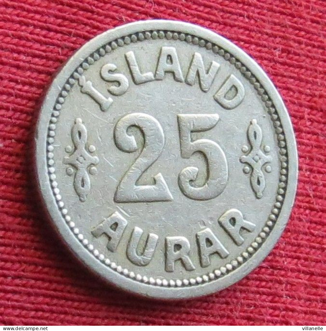 Iceland  25 Aurar 1923 Islandia Islande Island Ijsland W ºº - Island