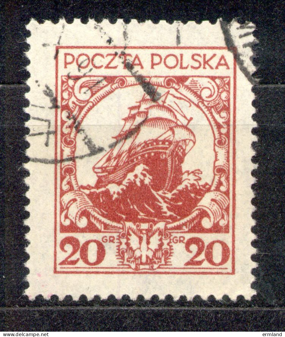 Polska Polen 1925, Michel-Nr. 239 I O - Gebraucht