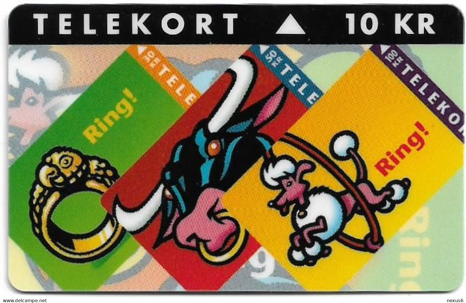 Denmark - Fyns - New Definitive Cards - TDFP030 (Cn. 3456) - Exp. 05.1995, 1.200ex, 10kr, Used - Danemark