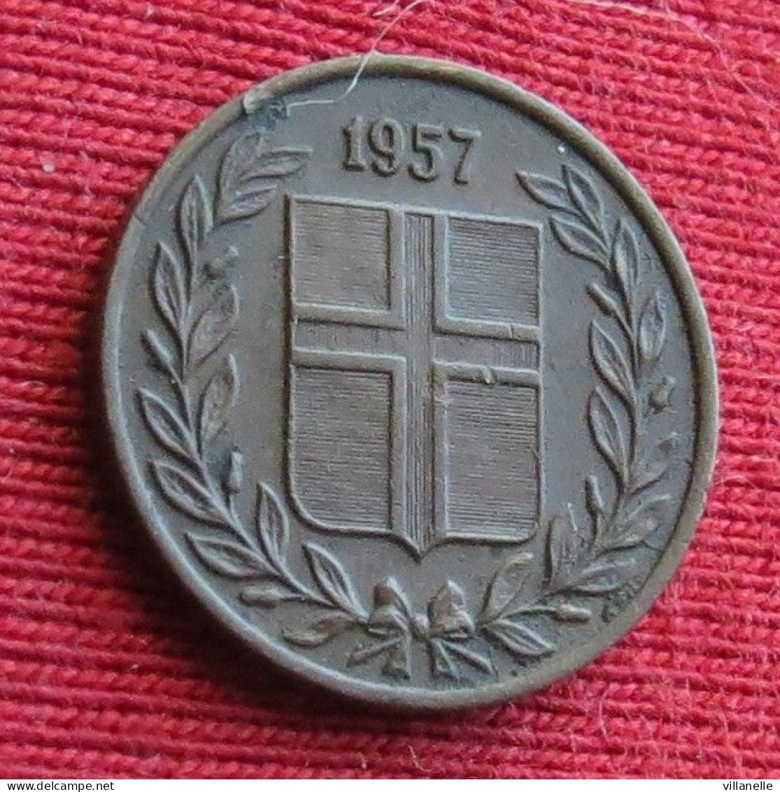 Iceland 1 Eyrir 1957 Islande Islandia Islanda  W ºº - Islande