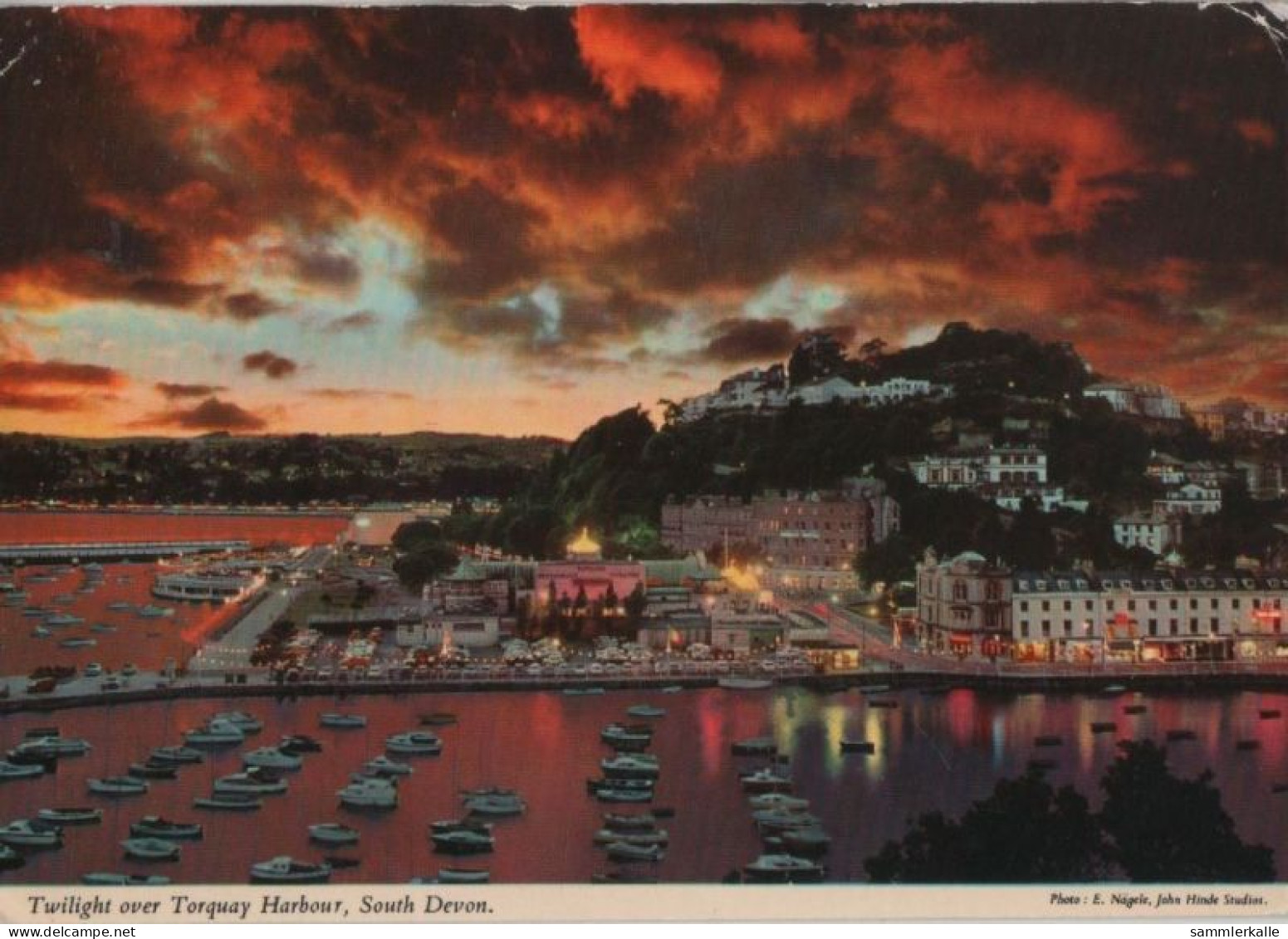 98813 - Grossbritannien - Torquay - Twilight Over Harbour - 1978 - Torquay