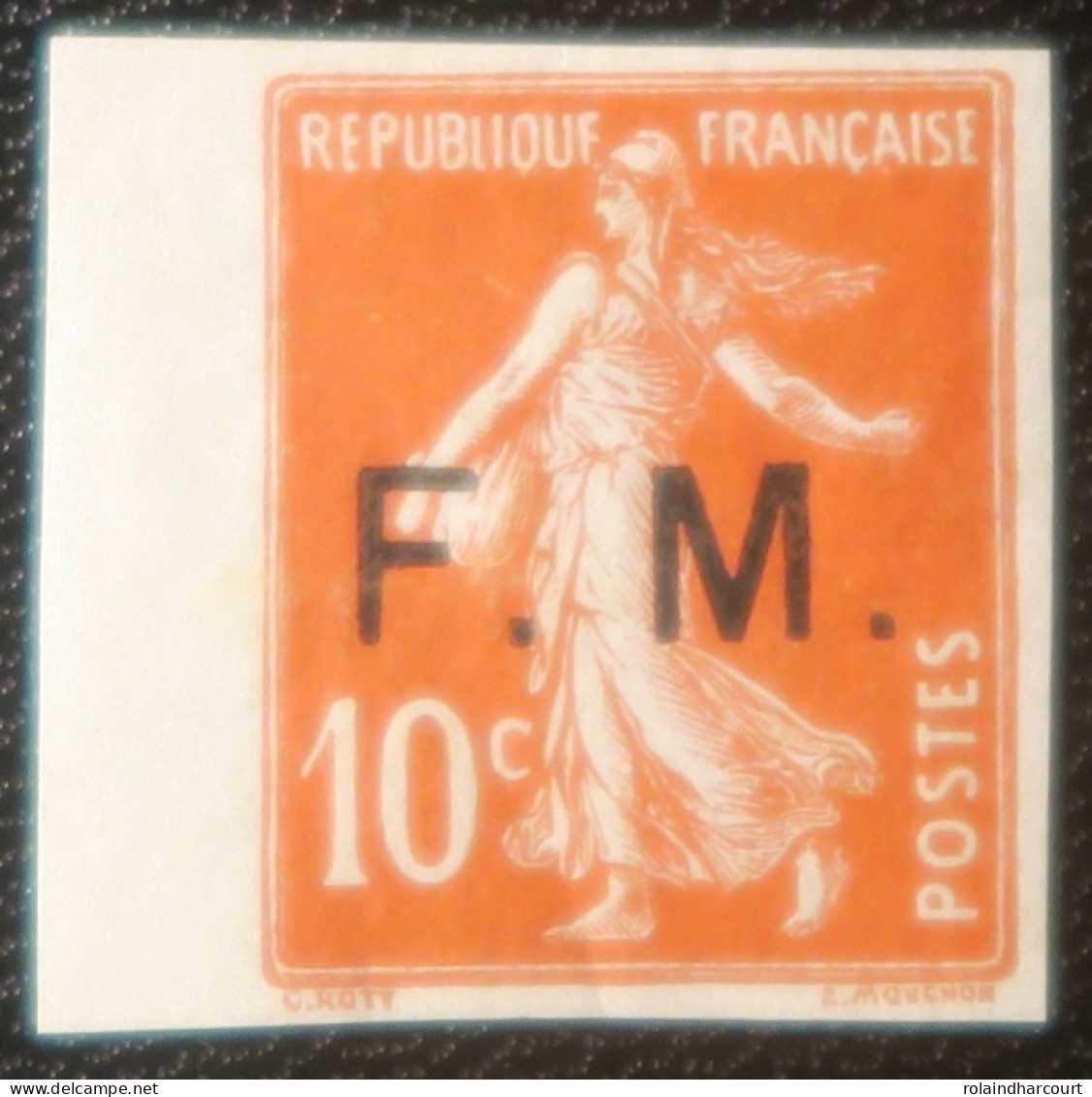 LP2943/46 - FRANCE - 1906/1907 - TYPE SEMEUSE CAMEE - F.M. - N°5b NON DENTELE NEUF** Avec BdF - 1872-1920