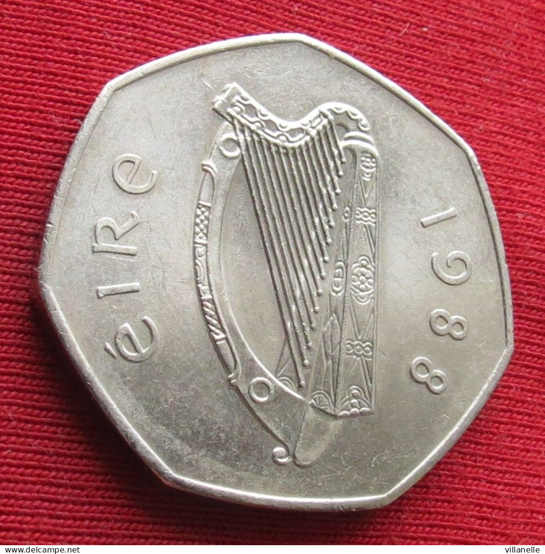 Ireland 50 Pence 1988 100 Years  Irlanda Irlande Ierland Eire W ºº - Irlanda