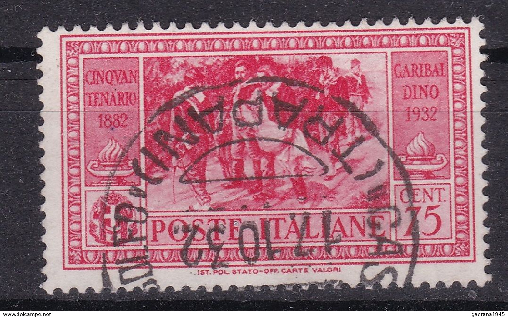 1932 - SERIE GARIBALDI LIRE 0.75 - Used