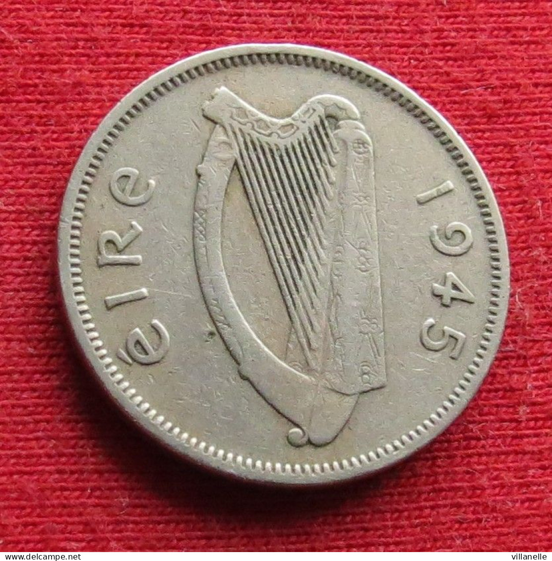 Ireland 6 Pence 1945  Irlanda Irlande Ierland Eire W ºº - Ierland