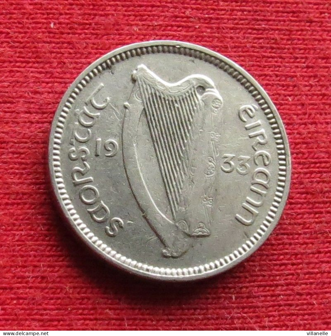 Ireland 3 Pence 1933  Irlanda Irlande Ierland Eire W ºº - Ireland