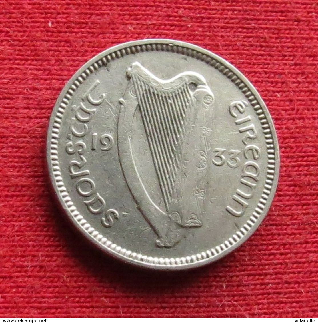 Ireland 3 Pence 1933  Irlanda Irlande Ierland Eire W ºº - Irland