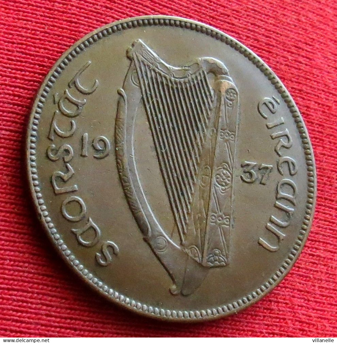 Ireland 1 Penny 1937  Irlanda Irlande Ierland Eire W ºº - Irlande