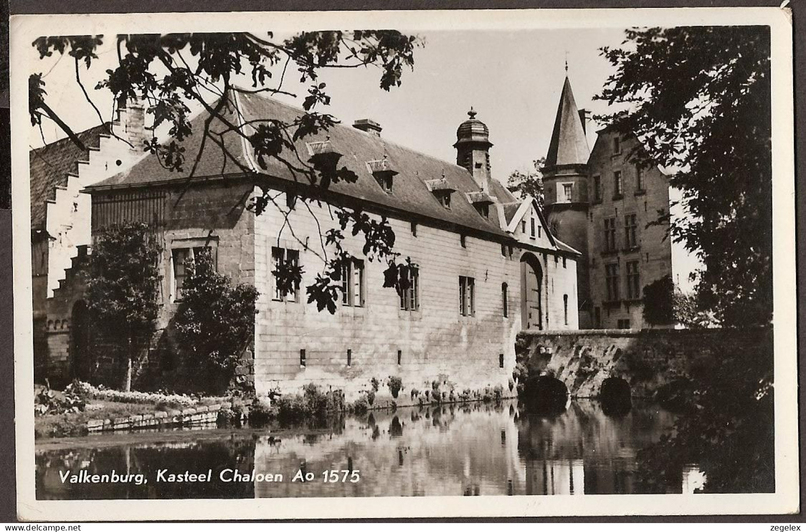 Valkenburg, Kasteel Chaloen Anno 1575 - Gelopen 1954 - Valkenburg