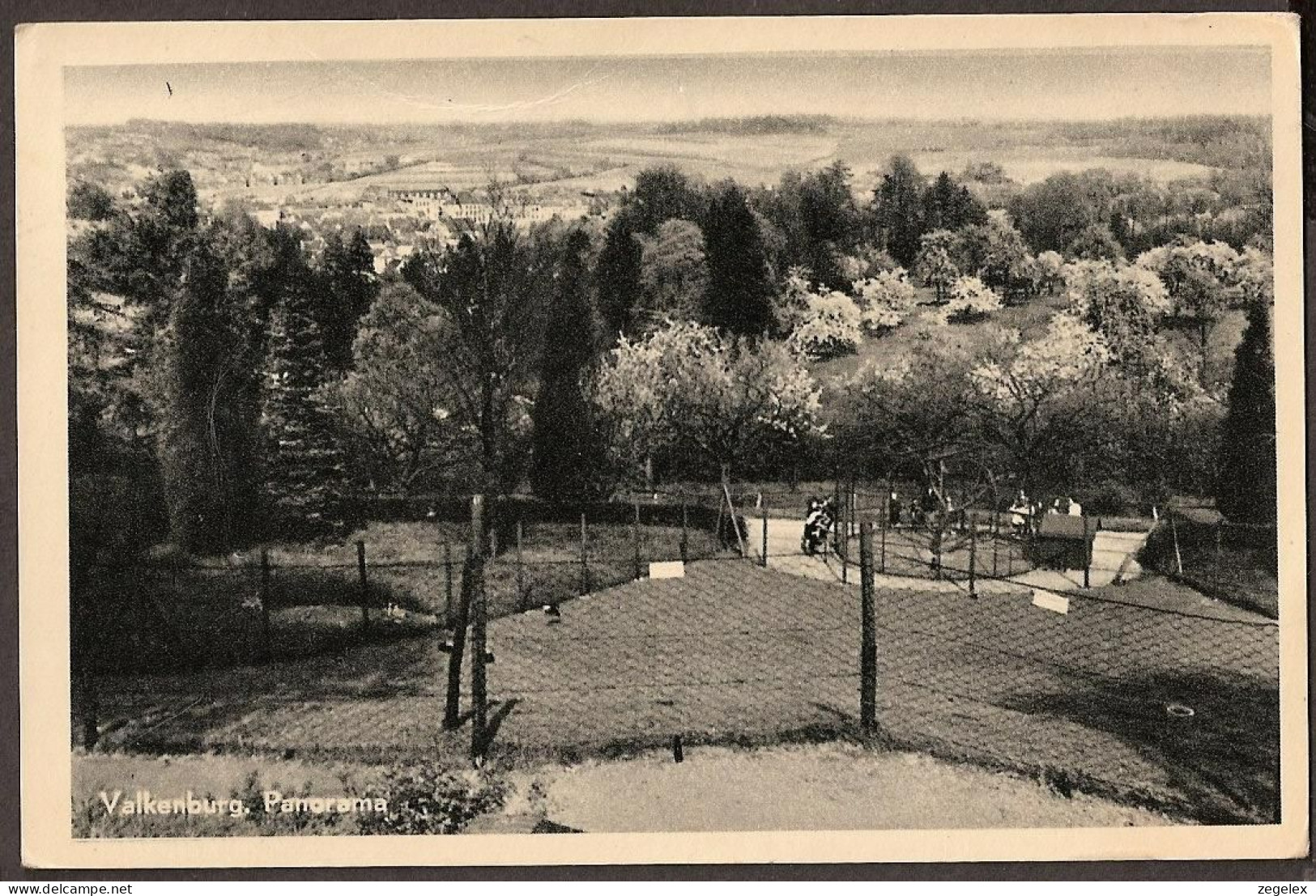 Valkenburg - Panorama 1952 - Valkenburg