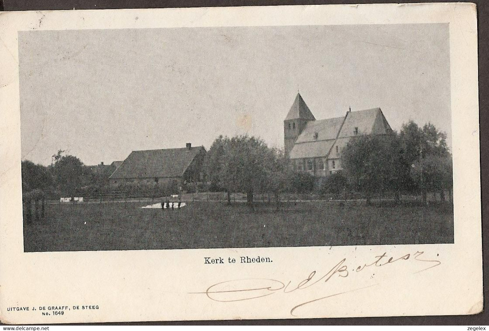 Rheden,  Kerk Rond 1904 - Rheden