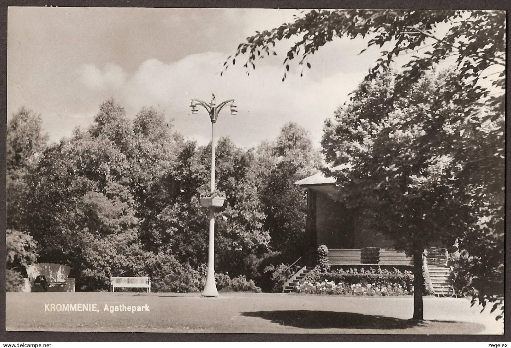 Krommenie, Agathepark Met Muziekkoepel - Krommenie