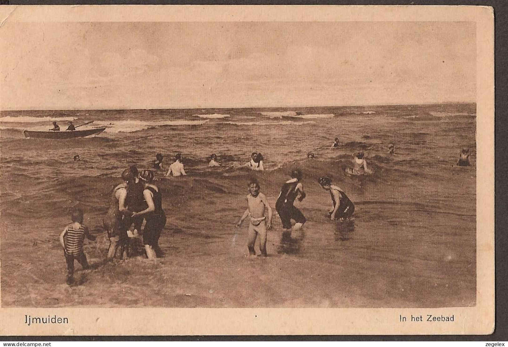 IJmuiden 1920 - Strandleven - IJmuiden