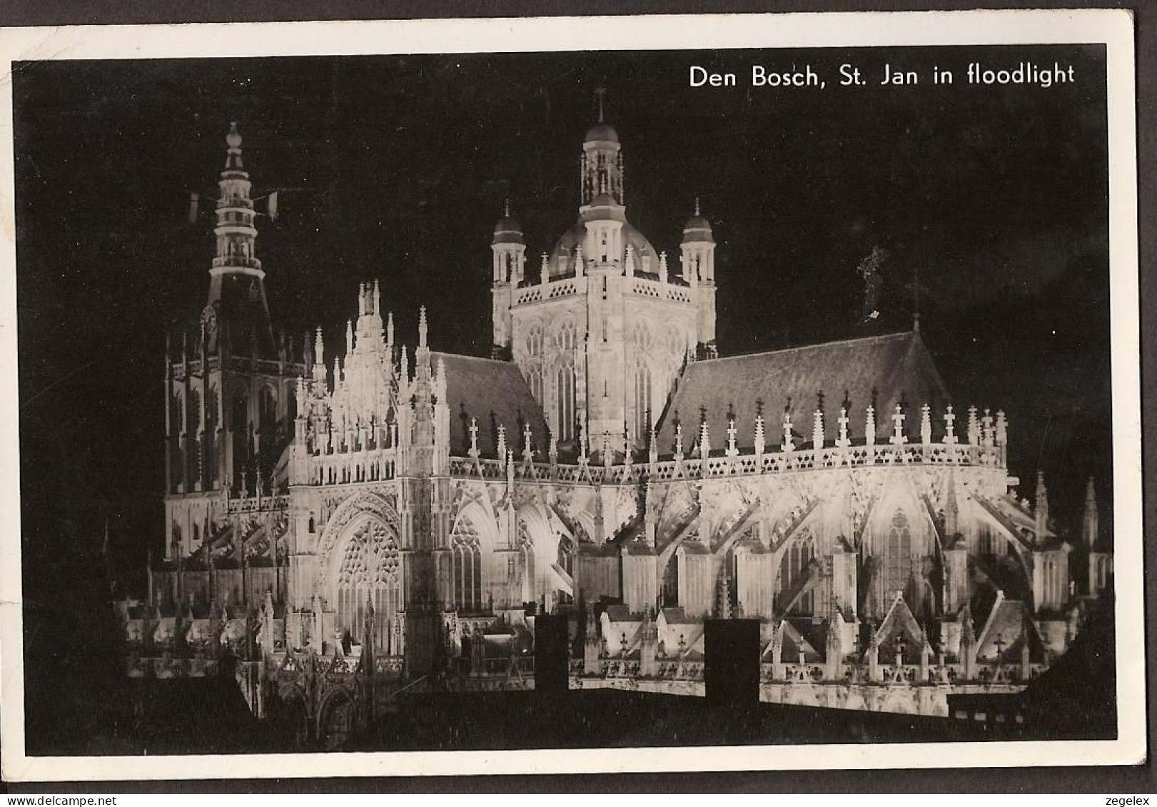 Den Bosch - St. Jan Cathedraal In Floodlight - 's-Hertogenbosch