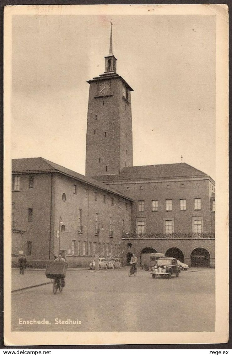 Enschede - Stadhuis 1953 - Enschede
