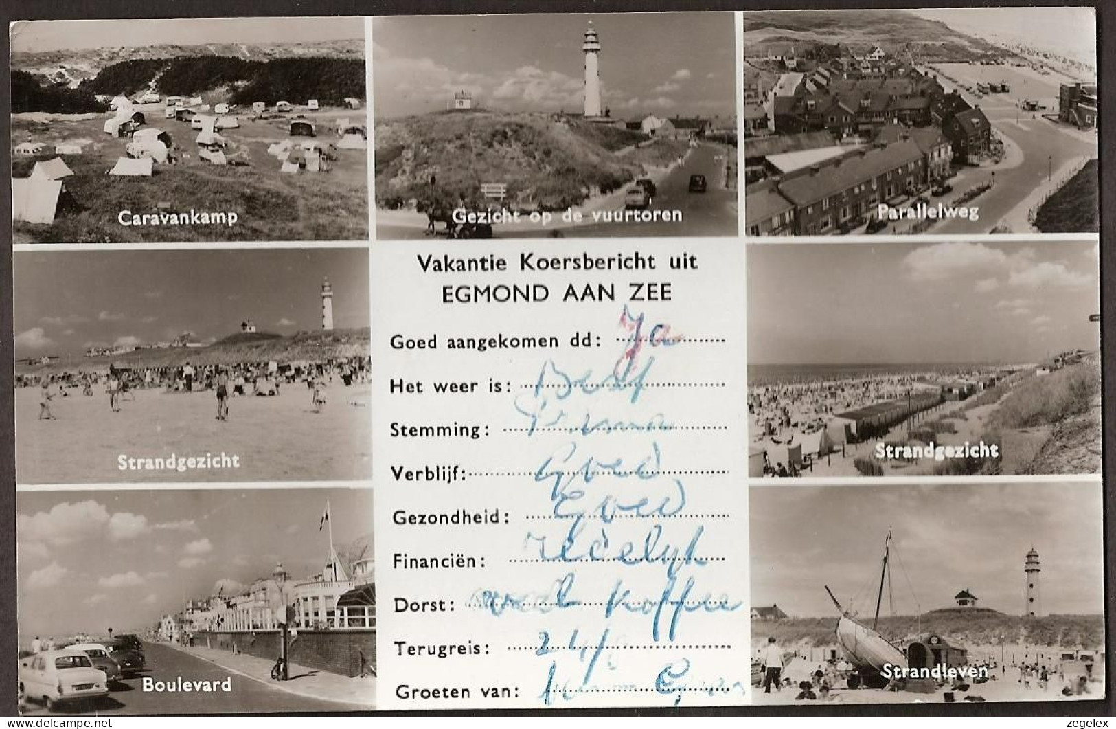 Egmond Aan Zee, Parallelweg, Strandleven, Vuurtoren,  Lighthouse, Leuchtturm, Phare - Egmond Aan Zee