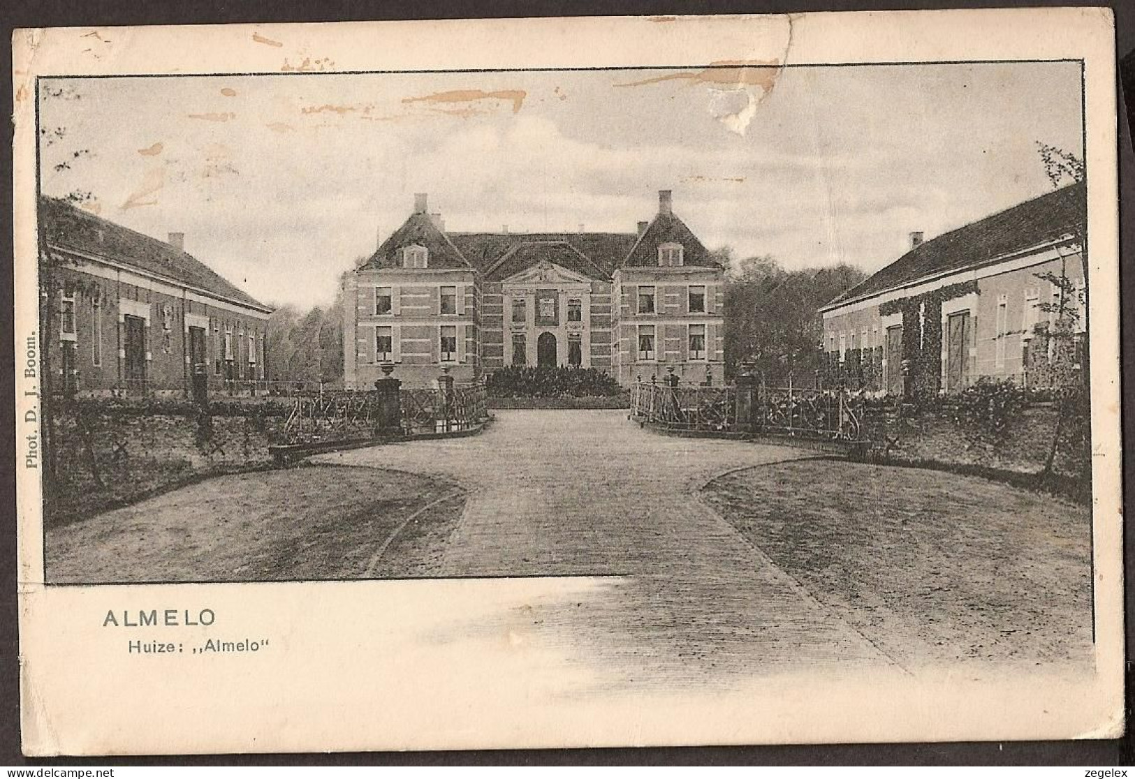 Almelo 1903 Huize Almelo (voorheen Oude Gravenhuis) - Almelo