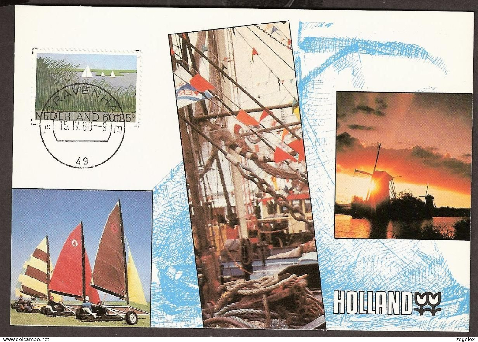 1980 Windmills - Molens - Vereniging Tot Behoud Van Natuurmonumenten  - Maximum Cards