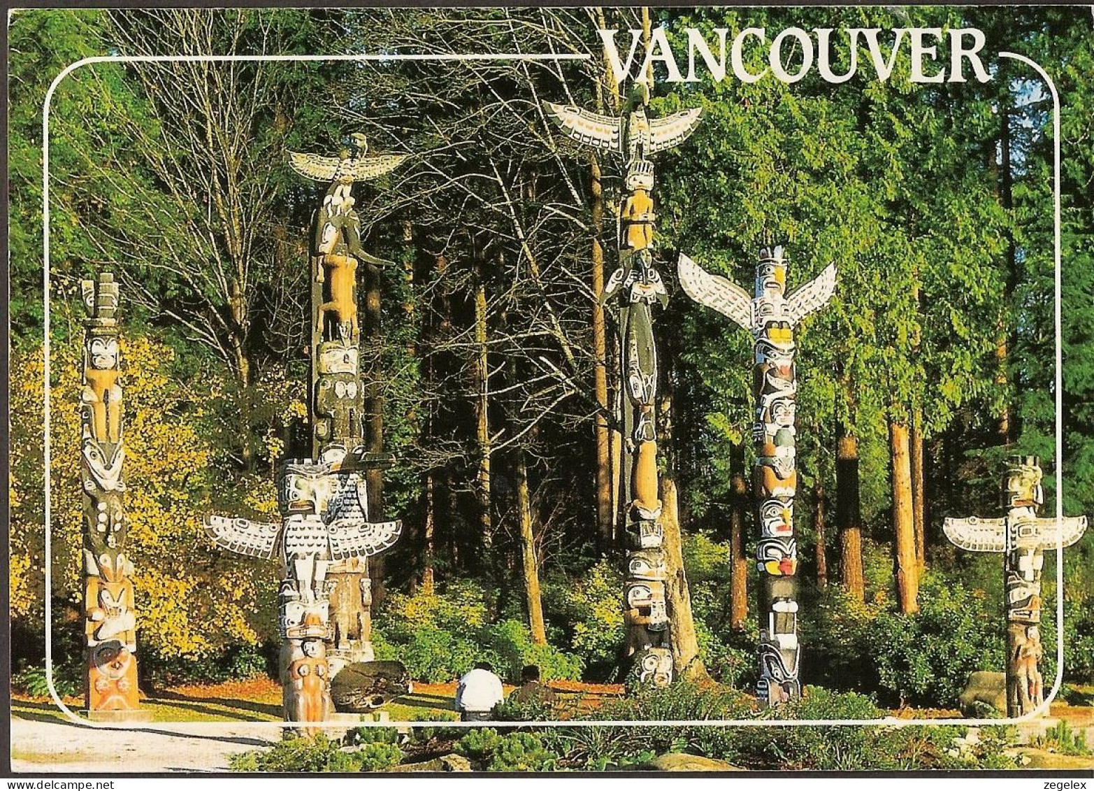 Stanley Park Vancouver - Totems - Totem Poles - Vancouver