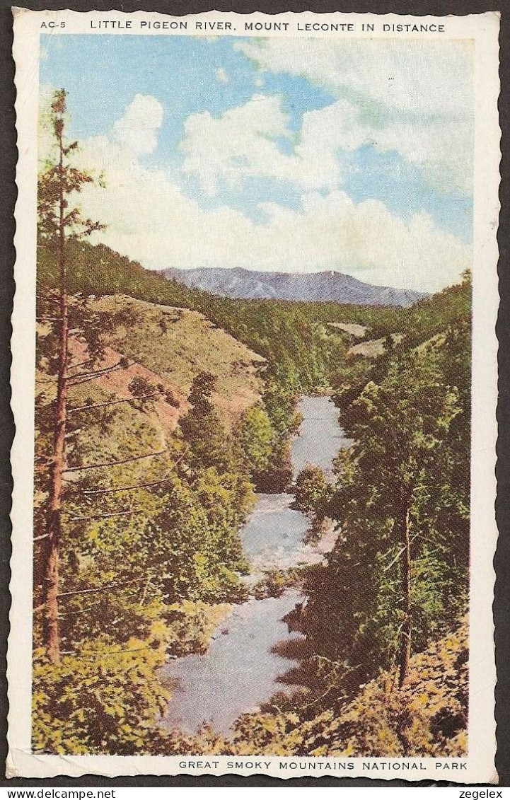 Great Smoky Mountains National Park - Little Pigeon River - 1941  - Smokey Mountains
