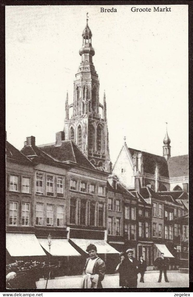 Breda - Groote Markt - (REPRINT) - Breda