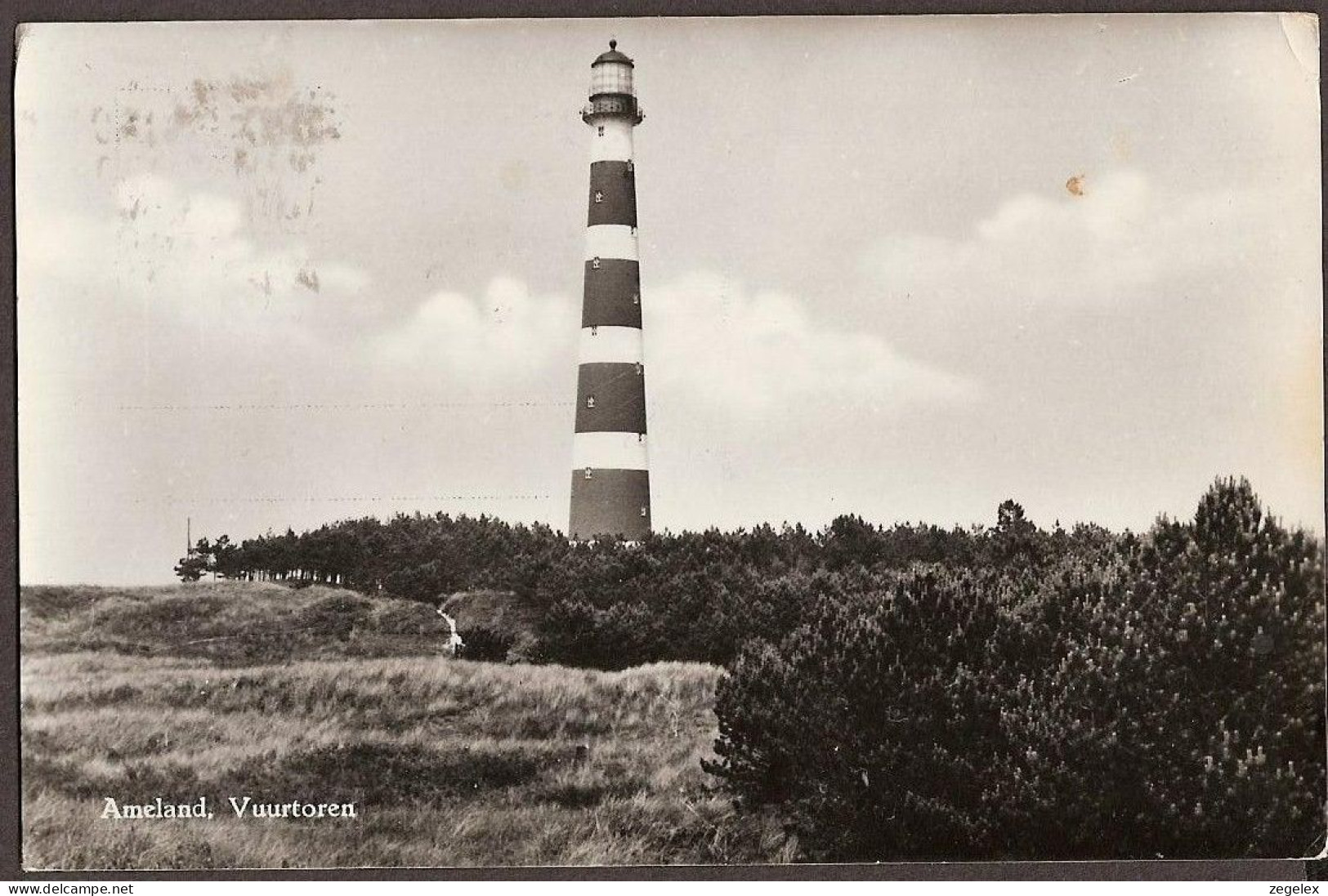 Ameland- Vuurtoren - 1961 - Ameland