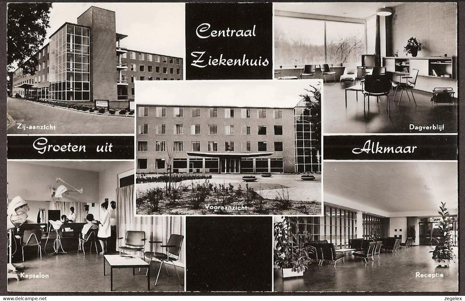 Alkmaar -  Centraal Ziekenhuis - Hospital Rond 1960 - Alkmaar