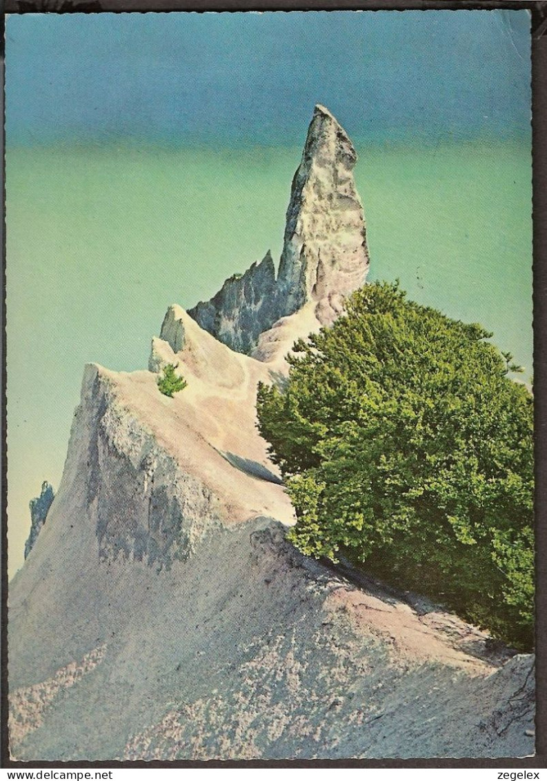 Møn - Klint. "Sommerspillet" The Cliffs Of Møn. Von Den Felsen Møns - Denmark