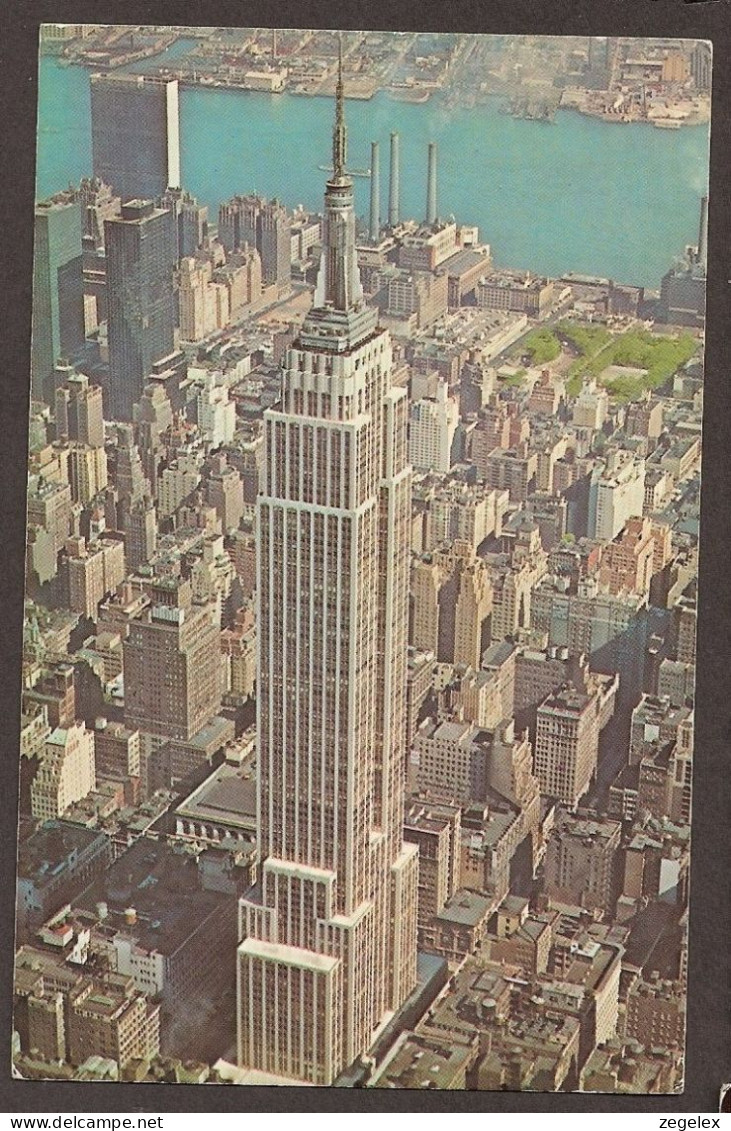 New York City - View From Empire State Building 1968 - Manhattan, East River, United Nations Building - Other & Unclassified